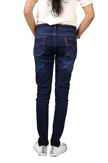 Women Denim jeans with Lycra DualFX Technology - Dark Blue