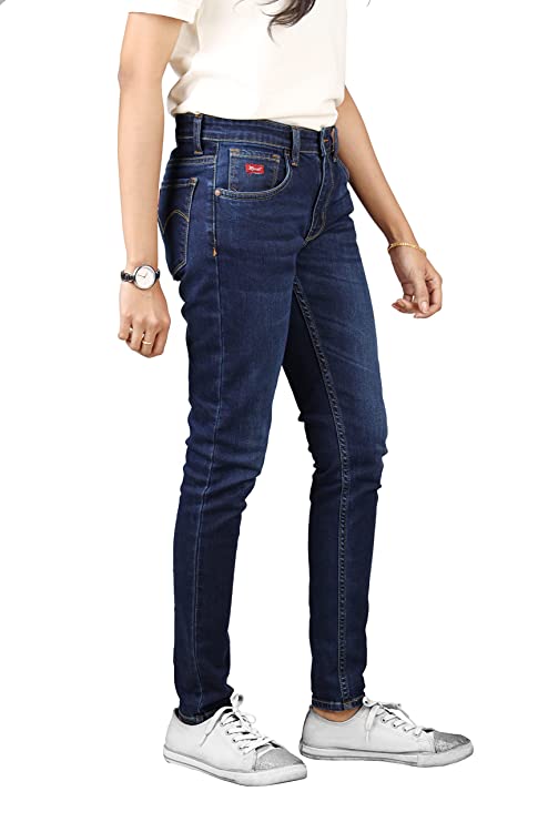 Women Denim jeans with Lycra DualFX Technology - Dark Blue