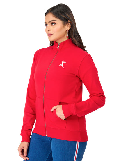 ALL SEASON Unisex Bomber Jacket-Red