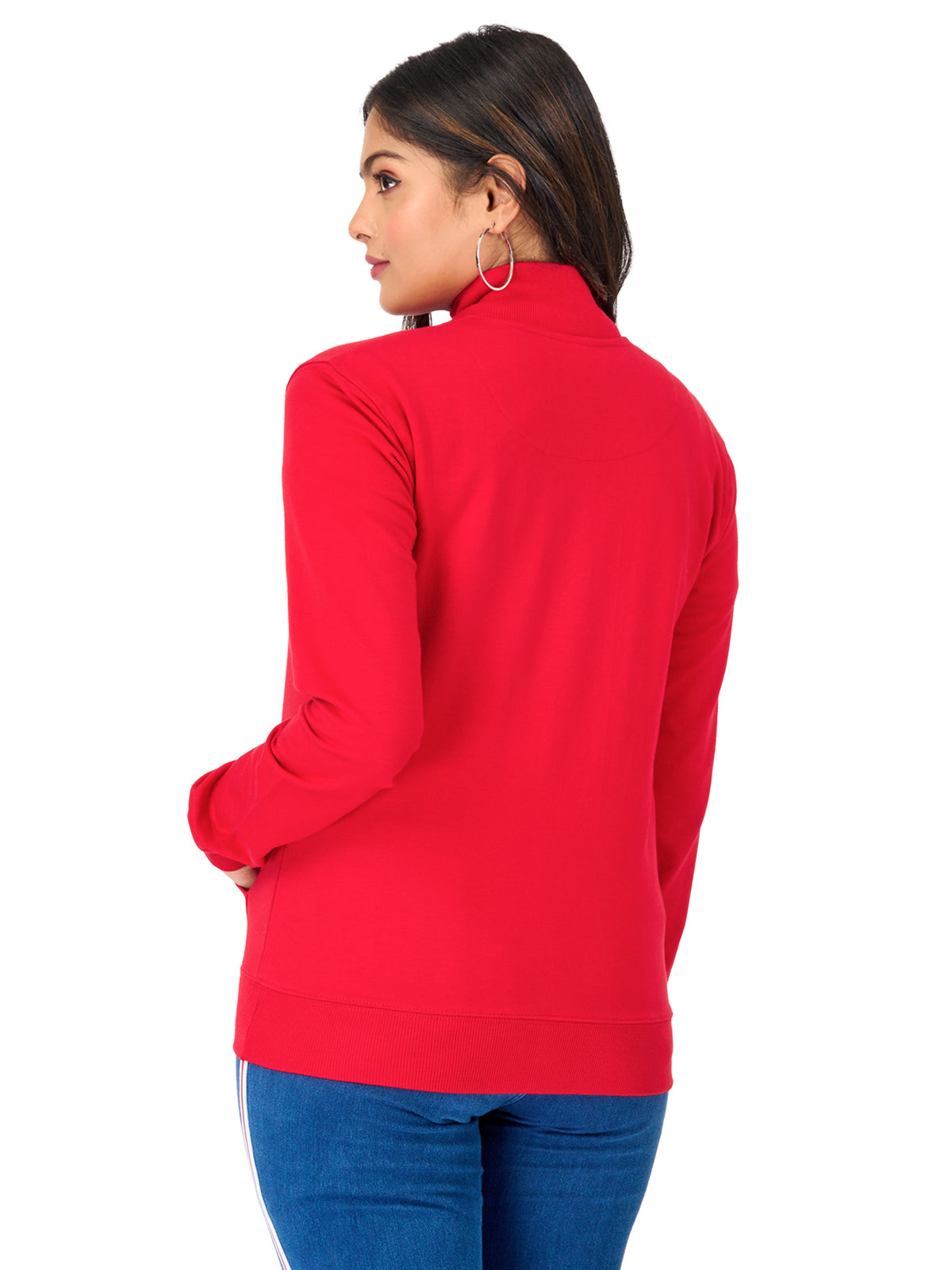 ALL SEASON Unisex Bomber Jacket-Red