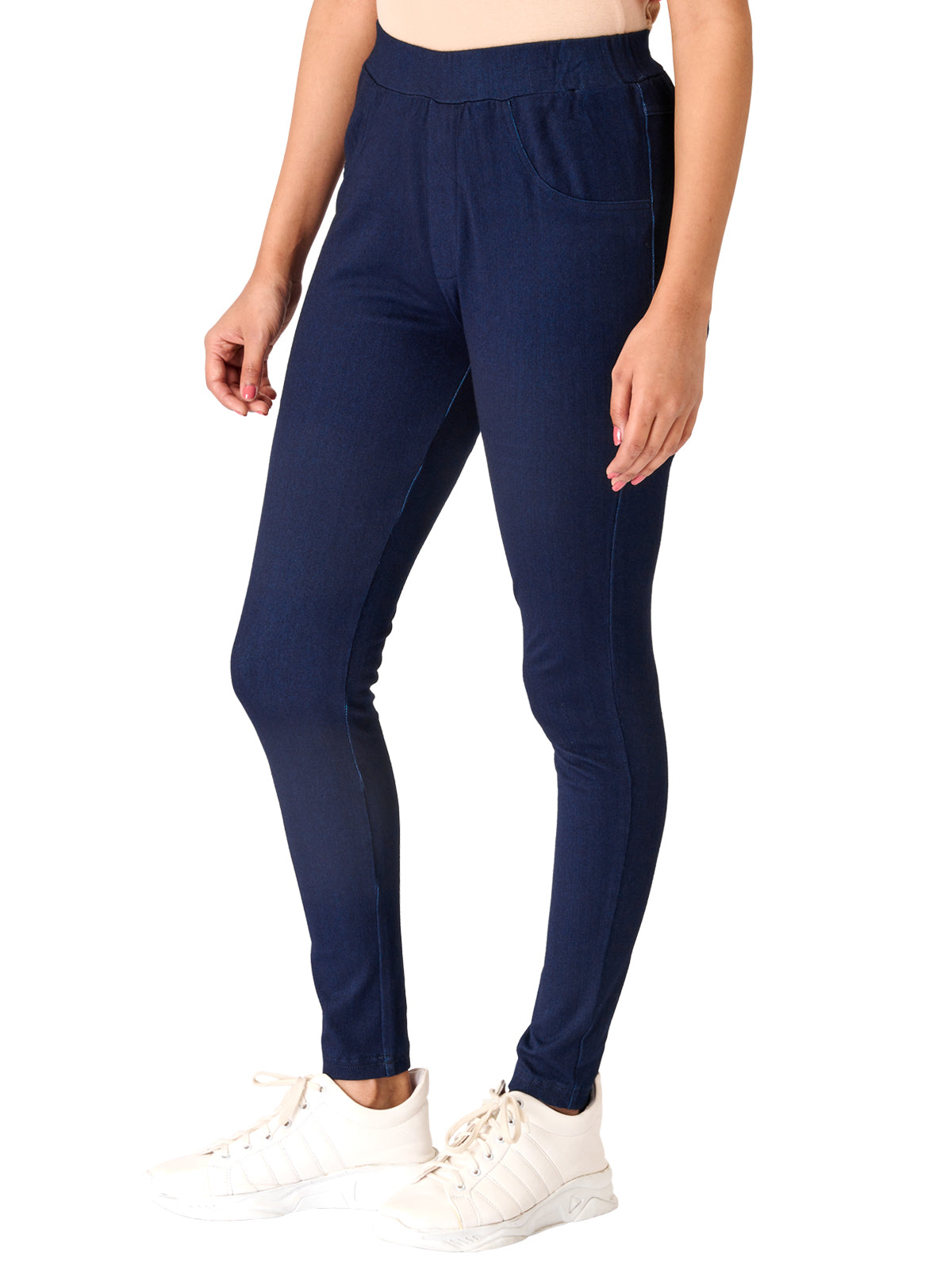 Jeggings - Solid Dark Blue