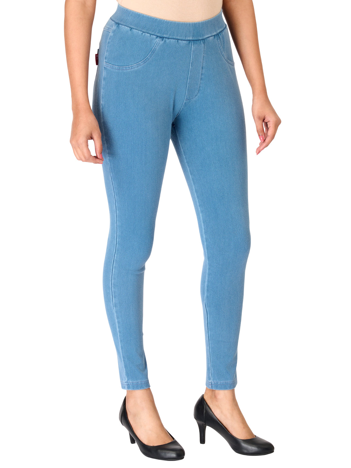 Jeggings - Solid Light Blue