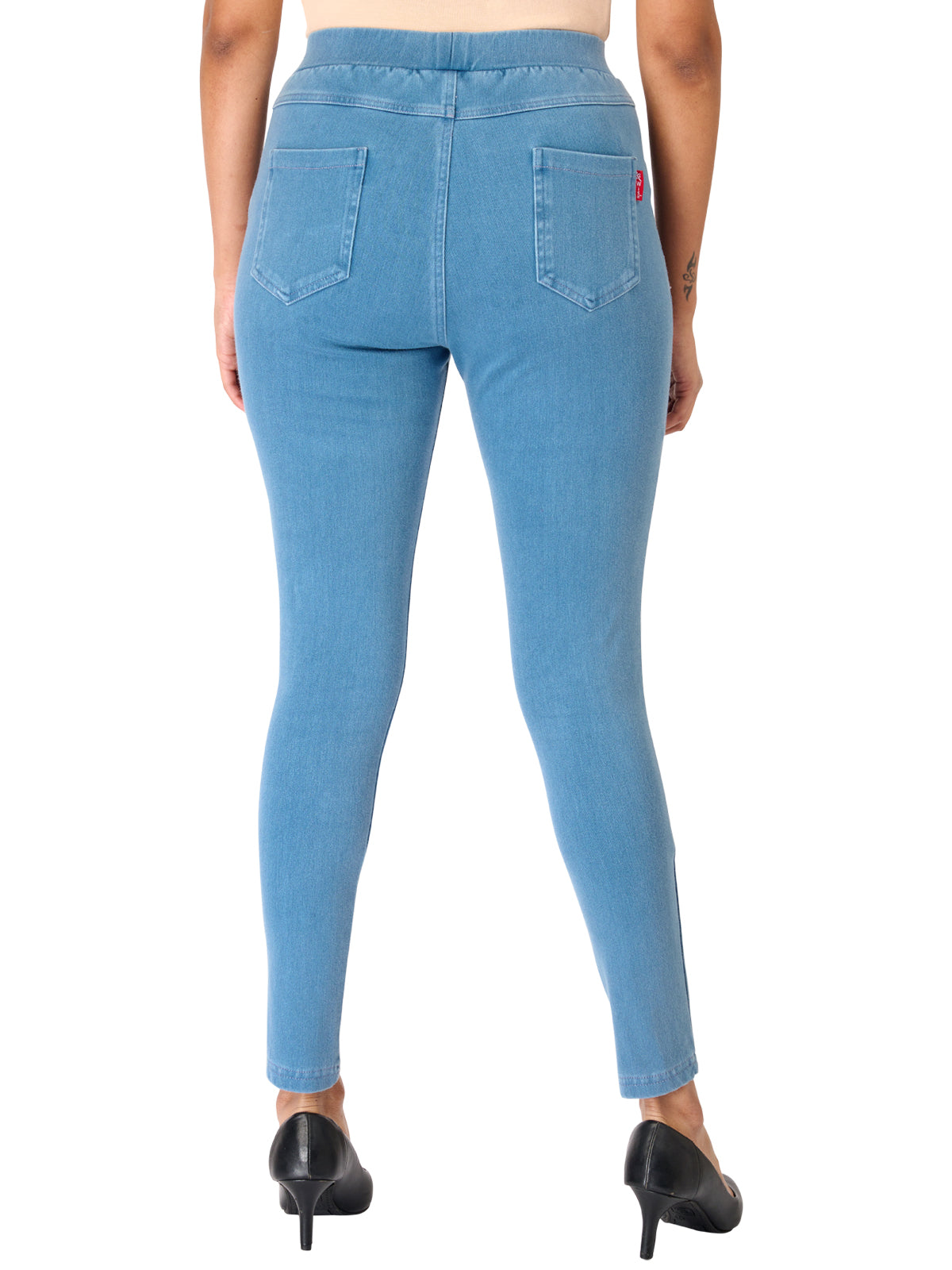 Jeggings - Solid Light Blue