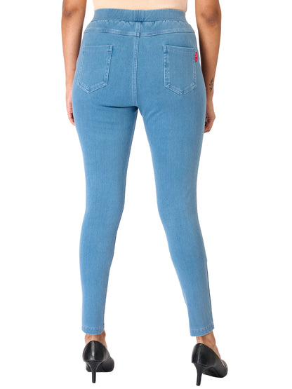 Jeggings - Solid Light Blue