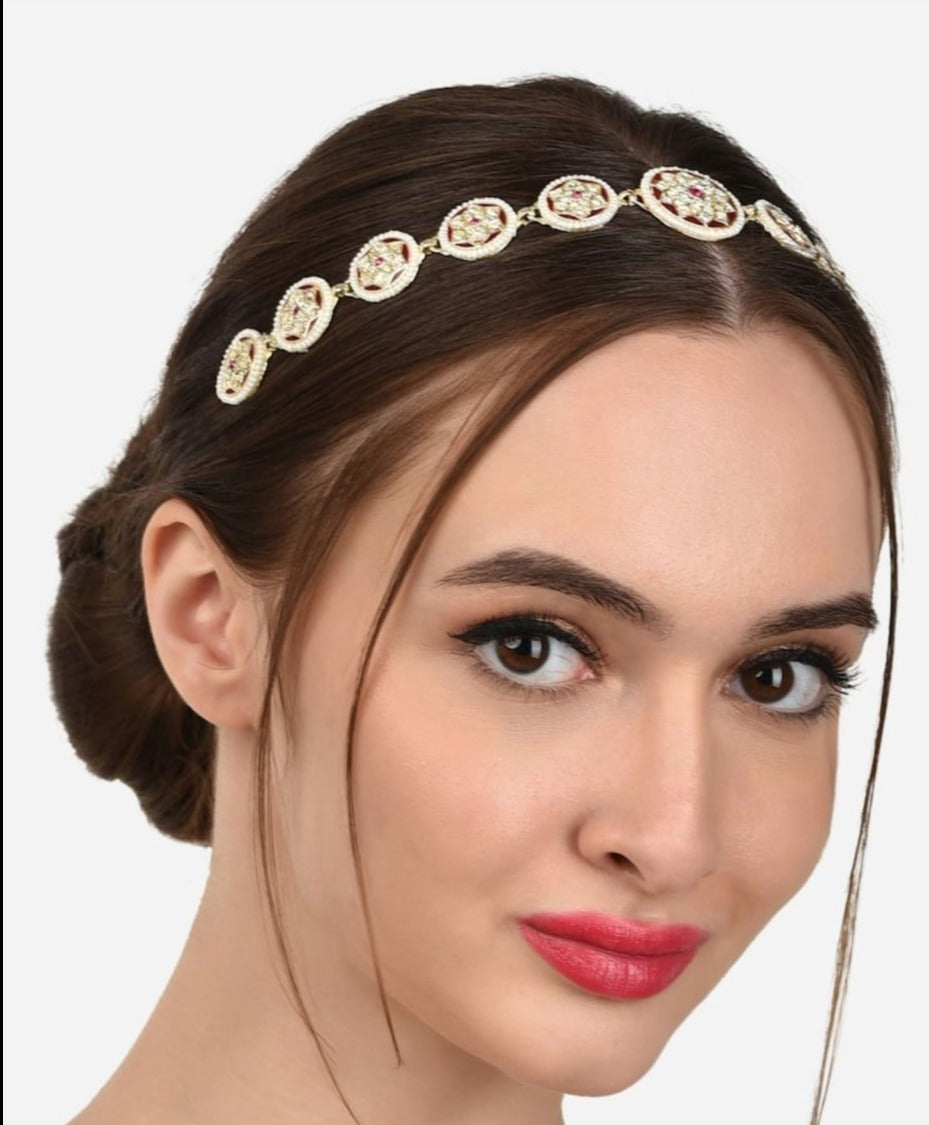 Meena Ruby Jewled Headband