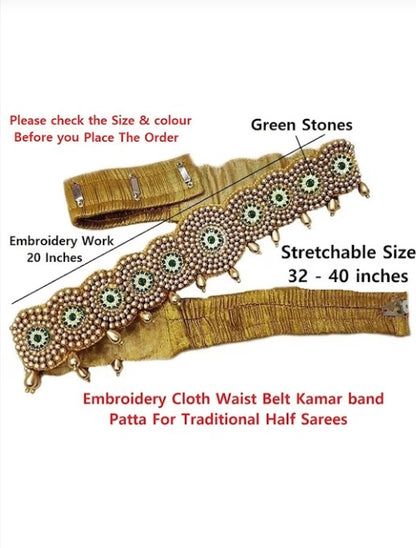 Women Gold-Toned Embellished Belt