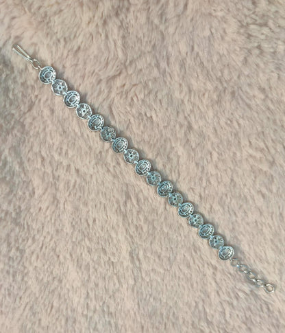 Silver Cubic Zirconia Bracelet