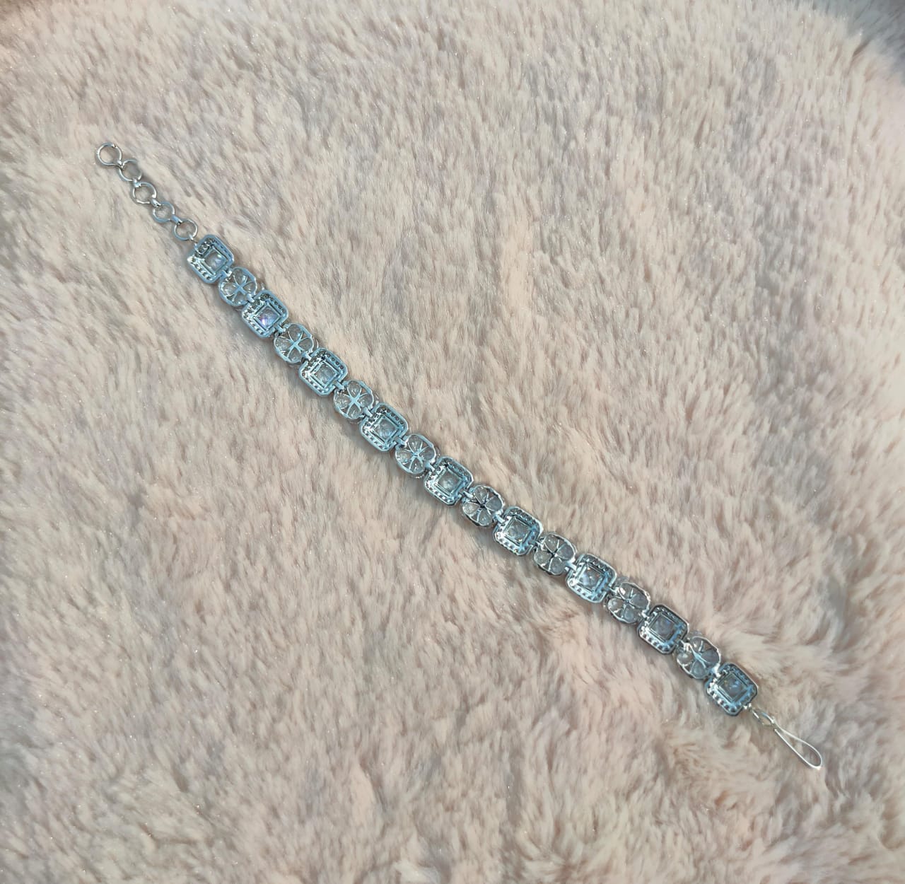 Silver Cubic Zirconia Bracelet