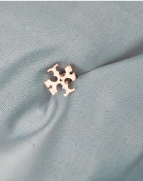 Designer-Inspired Rose gold Stud.