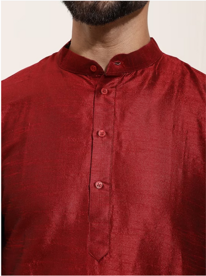 Regular Kurta With Churidar & Nehru Jacket